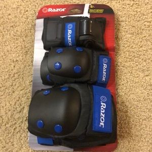 Razor multi sport knee pad, elbow and wrist guard
